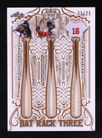 Fernando Tatis Jr. / Ronald Acuna / Victor Robles 2021 Leaf Lumber Bat Rack Three #BR314 #21/25 at PristineAuction.com