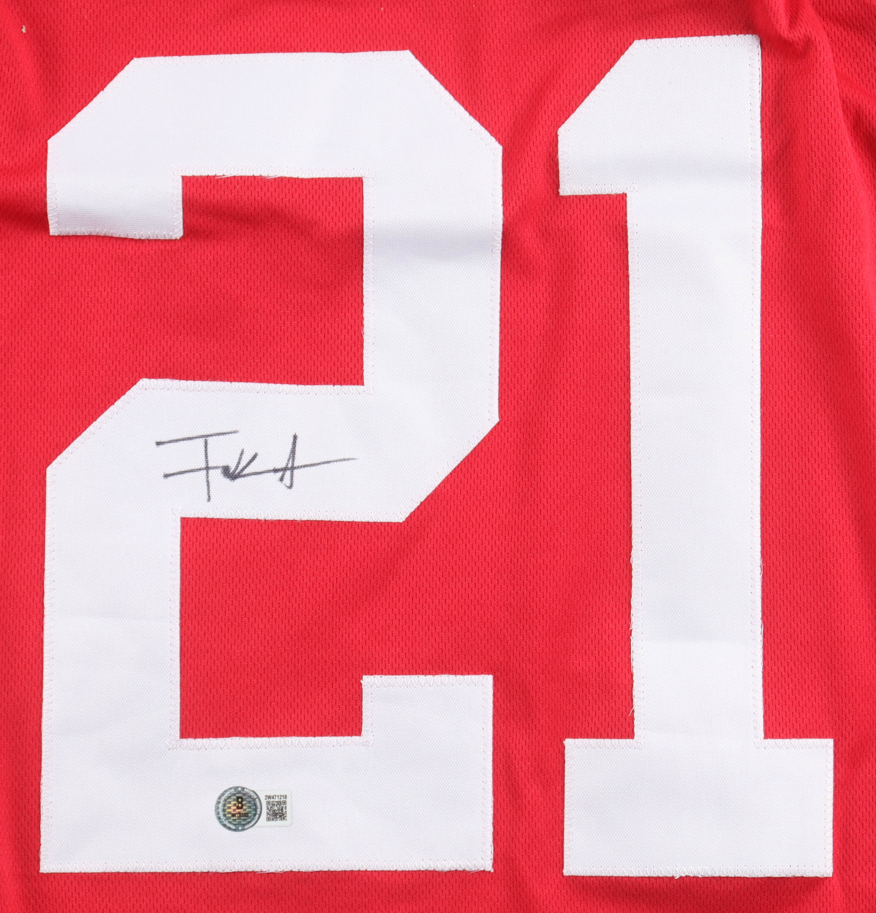 Frank Gore Signed Jersey (Beckett) at PristineAuction.com Frank Gore Signed Jersey (Beckett) at PristineAuction.com