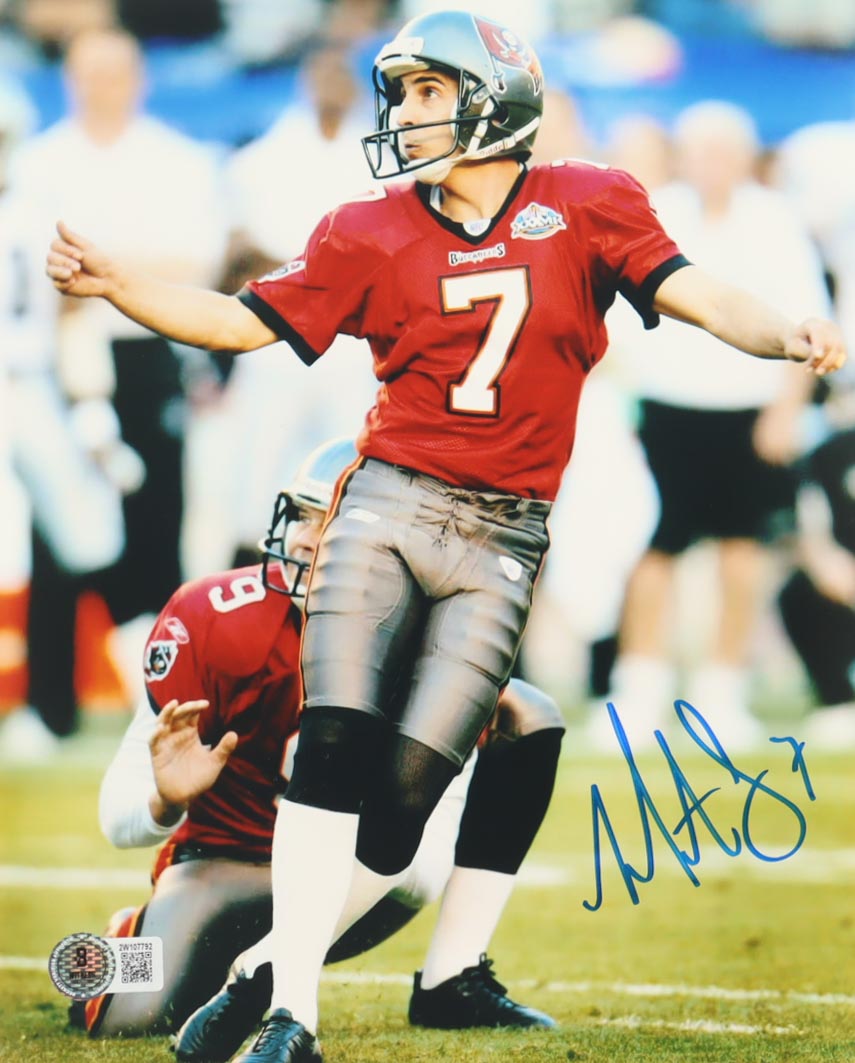 Martin Gramatica Signed Buccaneers 8x10 Photo (Beckett) at PristineAuction.com Martin Gramatica Signed Buccaneers 8x10 Photo (Beckett) at PristineAuction.com