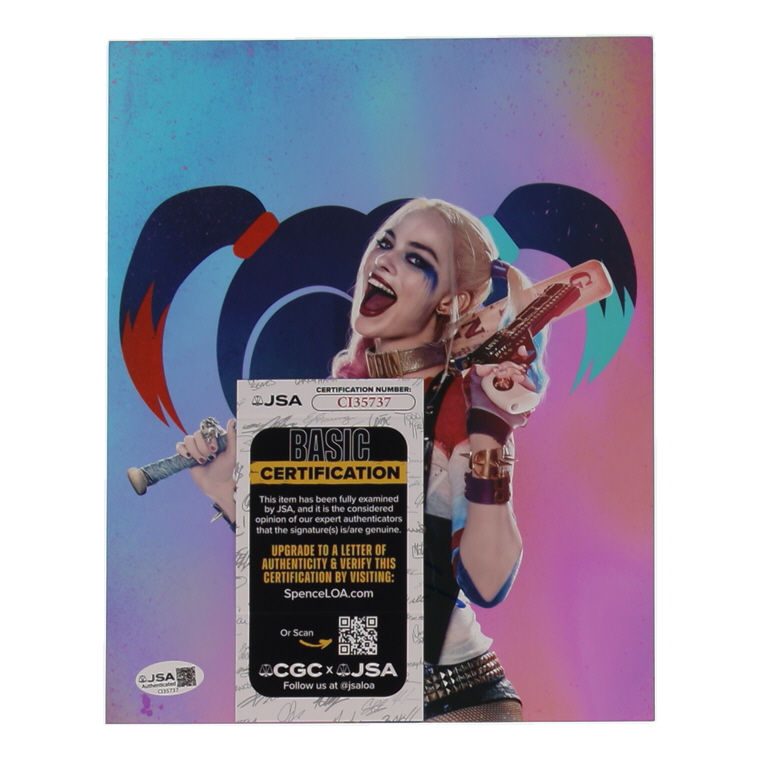 Margot Robbie Signed "Suicide Squad" 8x10 Photo (JSA) at PristineAuction.com Margot Robbie Signed "Suicide Squad" 8x10 Photo (JSA) at PristineAuction.com