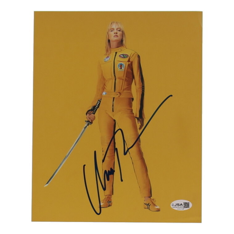 Uma Thurman Signed "Kill Bill: Volume 1" 8x10 Photo (JSA) at PristineAuction.com Uma Thurman Signed "Kill Bill: Volume 1" 8x10 Photo (JSA) at PristineAuction.com