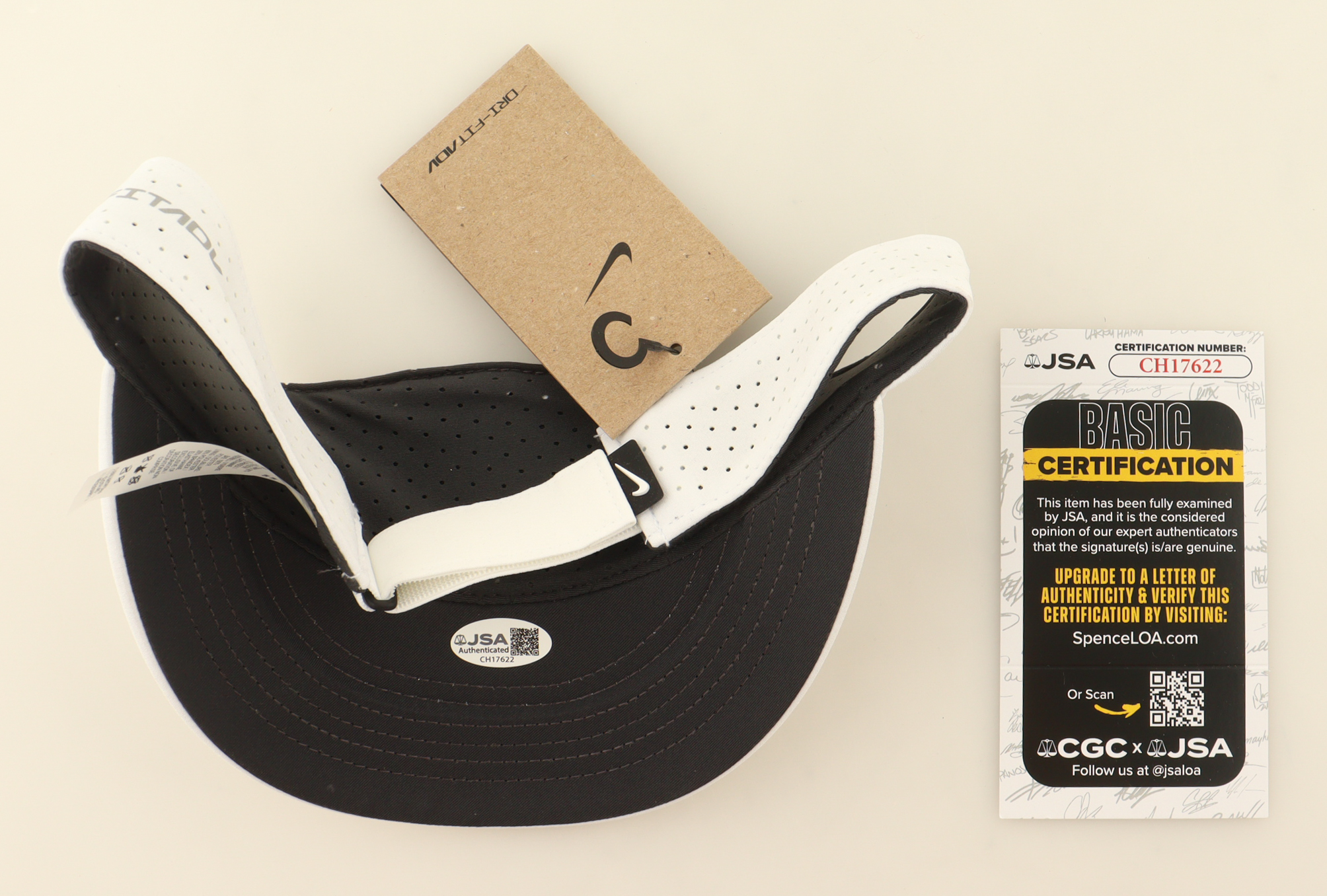 Aryna Sabalenka Signed Nike Sun Visor (JSA) at PristineAuction.com Aryna Sabalenka Signed Nike Sun Visor (JSA) at PristineAuction.com