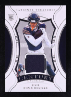 Rome Odunze 2024 Panini National Treasures Century Materials #17 #15/99 RC at PristineAuction.com