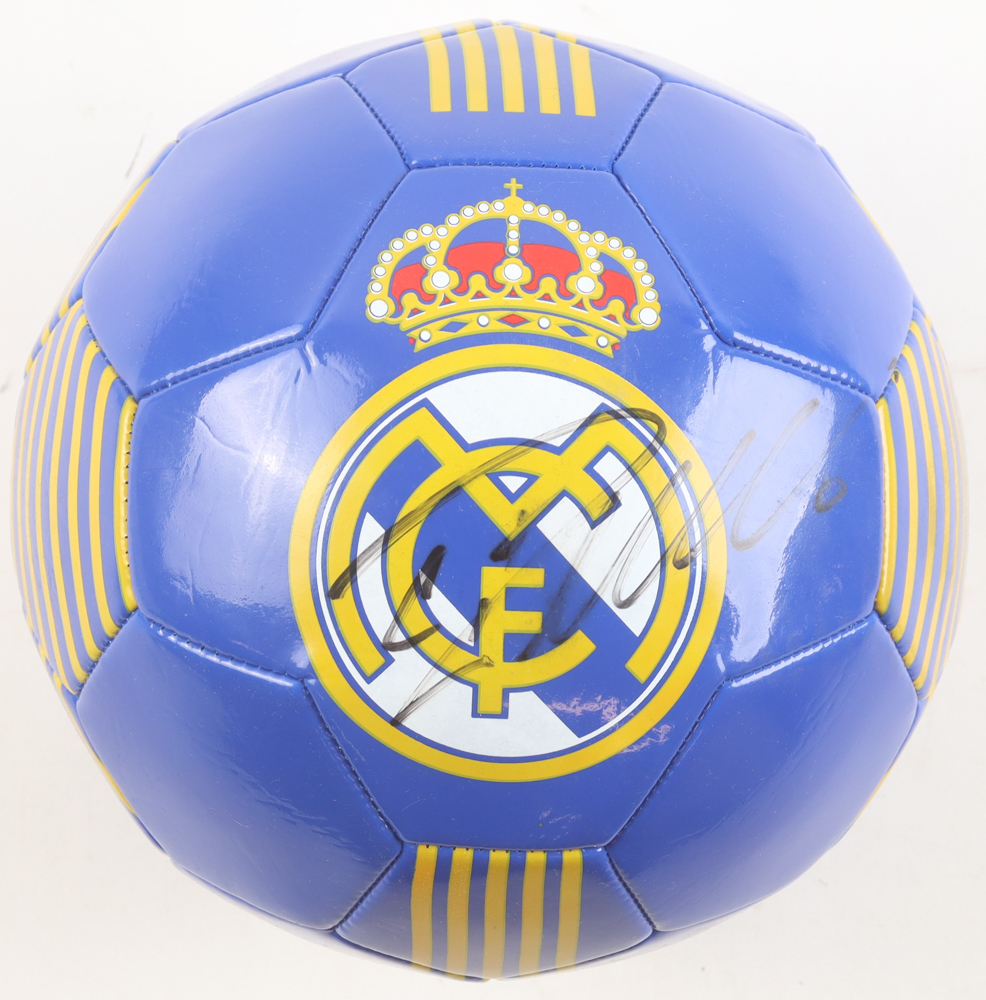 Cristiano Ronaldo Signed Real Madrid Logo Soccer Ball (Fanatics) at PristineAuction.com Cristiano Ronaldo Signed Real Madrid Logo Soccer Ball (Fanatics) at PristineAuction.com