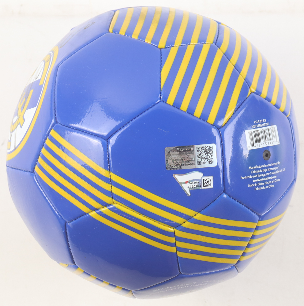 Cristiano Ronaldo Signed Real Madrid Logo Soccer Ball (Fanatics) at PristineAuction.com Cristiano Ronaldo Signed Real Madrid Logo Soccer Ball (Fanatics) at PristineAuction.com