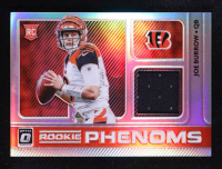 Joe Burrow 2020 Donruss Optic Rookie Phenoms Jerseys Horizontal MEM #RP-1 RC at PristineAuction.com