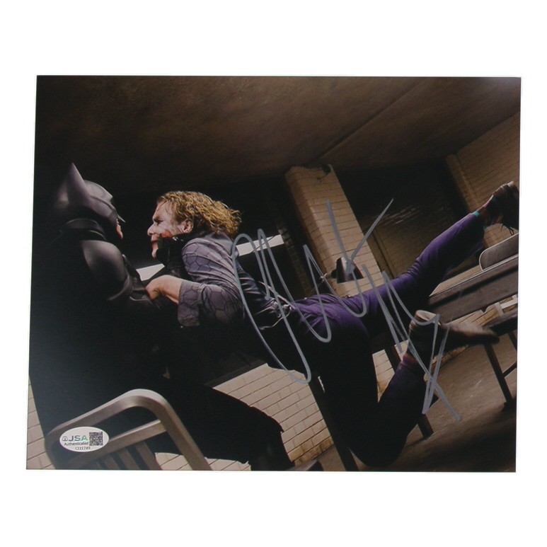 Christian Bale Signed "The Dark Knight" 8x10 Photo (JSA) at PristineAuction.com Christian Bale Signed "The Dark Knight" 8x10 Photo (JSA) at PristineAuction.com