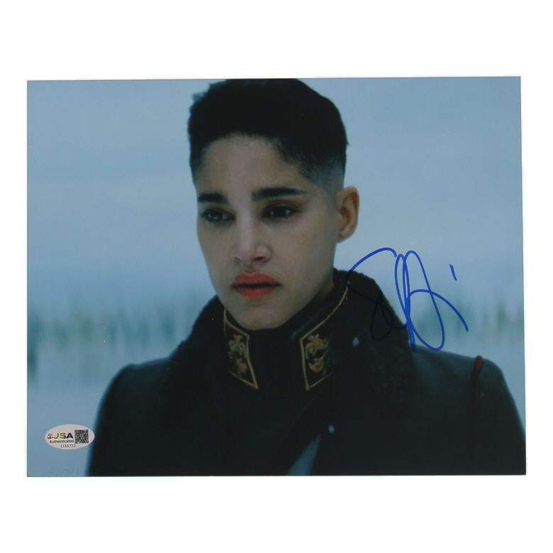 Sofia Boutella Signed "Rebel Moon" 8x10 Photo (JSA) at PristineAuction.com Sofia Boutella Signed "Rebel Moon" 8x10 Photo (JSA) at PristineAuction.com