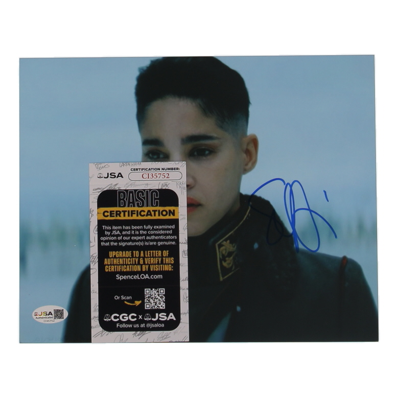 Sofia Boutella Signed "Rebel Moon" 8x10 Photo (JSA) at PristineAuction.com Sofia Boutella Signed "Rebel Moon" 8x10 Photo (JSA) at PristineAuction.com