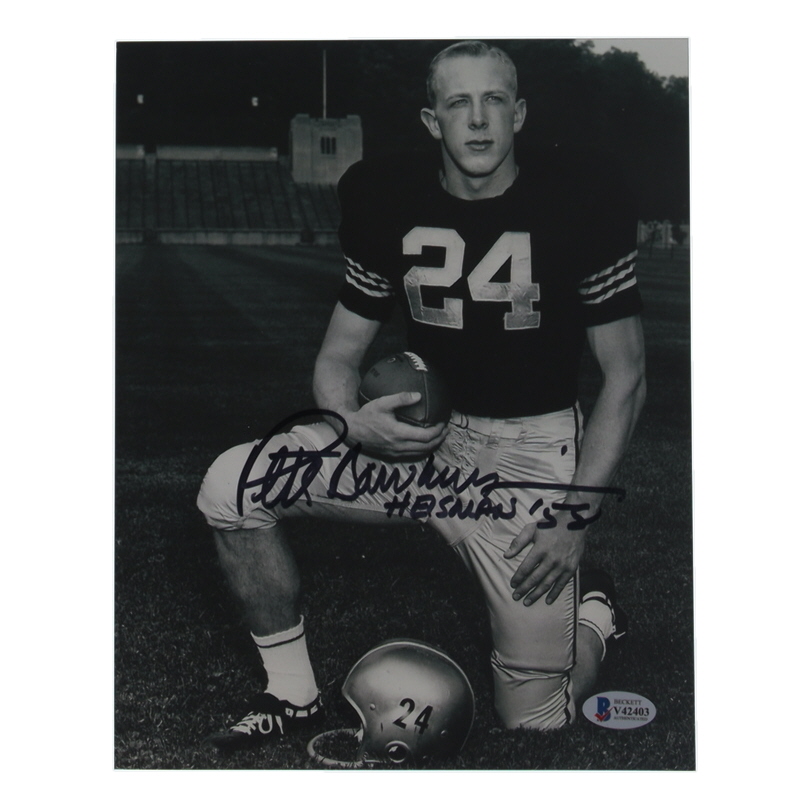 Pete Dawkins Signed Army Black Knights 8x10 Photo Inscribed "Heisman '58" (Beckett) at PristineAuction.com Pete Dawkins Signed Army Black Knights 8x10 Photo Inscribed "Heisman '58" (Beckett) at PristineAuction.com