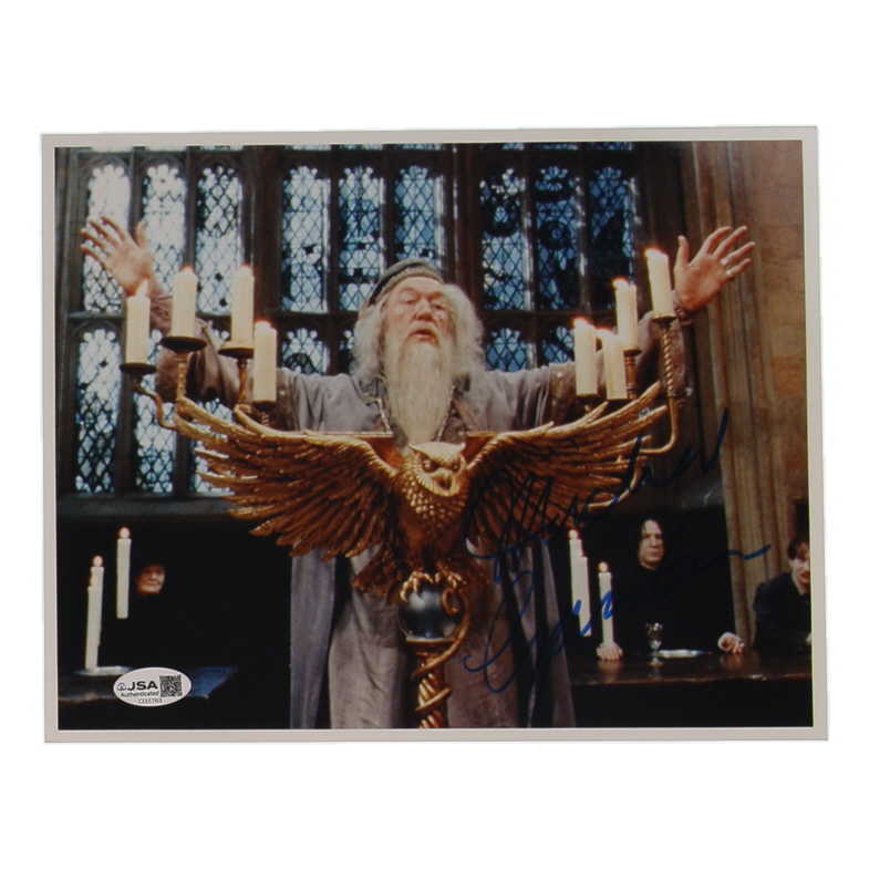 Michael Gambon Signed "Harry Potter and the Prisoner of Azkaban" 8x10 Photo (JSA) at PristineAuction.com Michael Gambon Signed "Harry Potter and the Prisoner of Azkaban" 8x10 Photo (JSA) at PristineAuction.com
