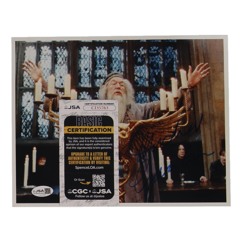 Michael Gambon Signed "Harry Potter and the Prisoner of Azkaban" 8x10 Photo (JSA) at PristineAuction.com Michael Gambon Signed "Harry Potter and the Prisoner of Azkaban" 8x10 Photo (JSA) at PristineAuction.com