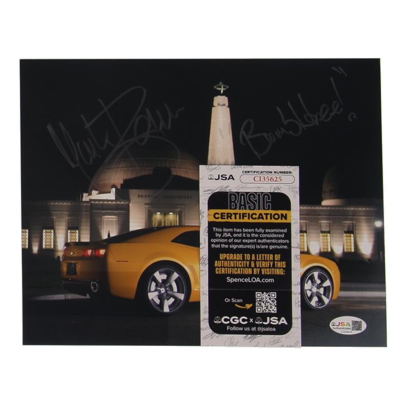 Mark Ryan Signed "Transformers" 8x10 Photo Inscribed "Bumblebee!" (JSA) at PristineAuction.com Mark Ryan Signed "Transformers" 8x10 Photo Inscribed "Bumblebee!" (JSA) at PristineAuction.com