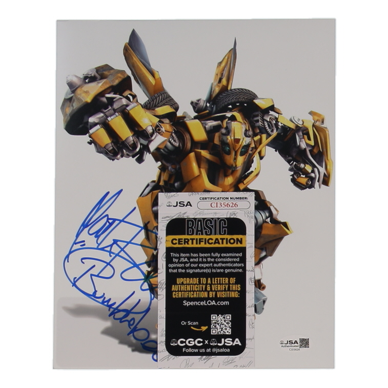 Mark Ryan Signed "Transformers" 8x10 Photo Inscribed "Bumblebee!" (JSA) at PristineAuction.com Mark Ryan Signed "Transformers" 8x10 Photo Inscribed "Bumblebee!" (JSA) at PristineAuction.com