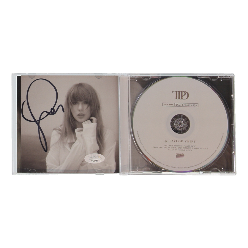 Taylor Swift Signed "The Tortured Poets Department" CD Insert (JSA) at PristineAuction.com