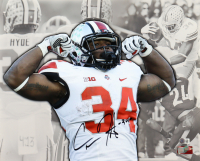 Carlos Hyde Signed Ohio State Buckeyes 16x20 Photo (Beckett) at PristineAuction.com