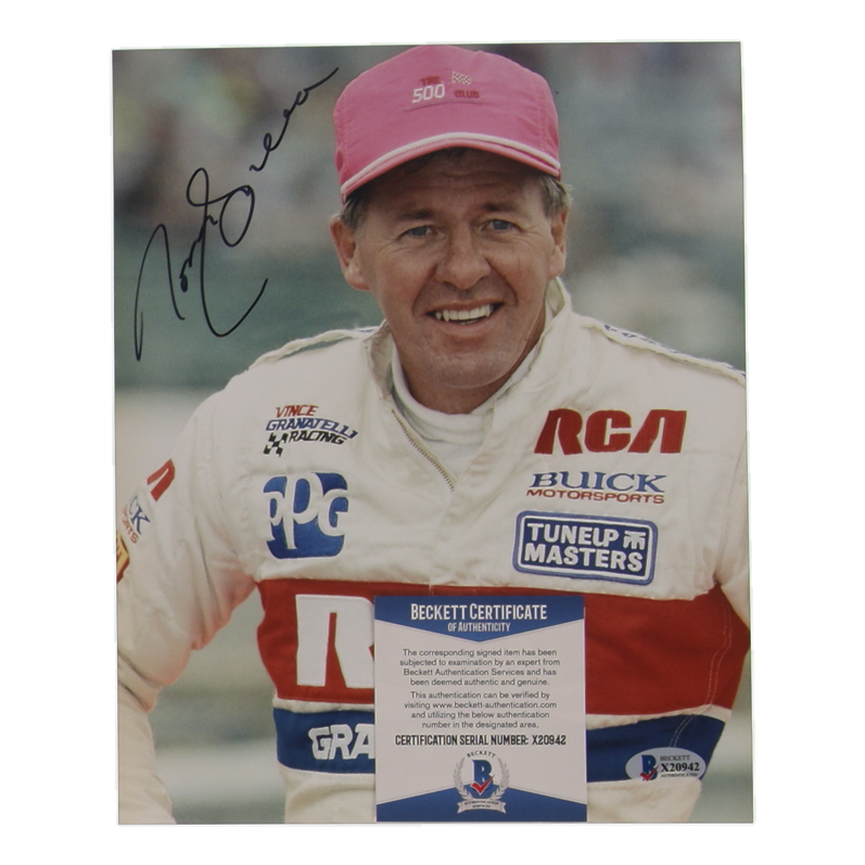 Tom Sneva Signed 8x10 Photo (Beckett) at PristineAuction.com Tom Sneva Signed 8x10 Photo (Beckett) at PristineAuction.com