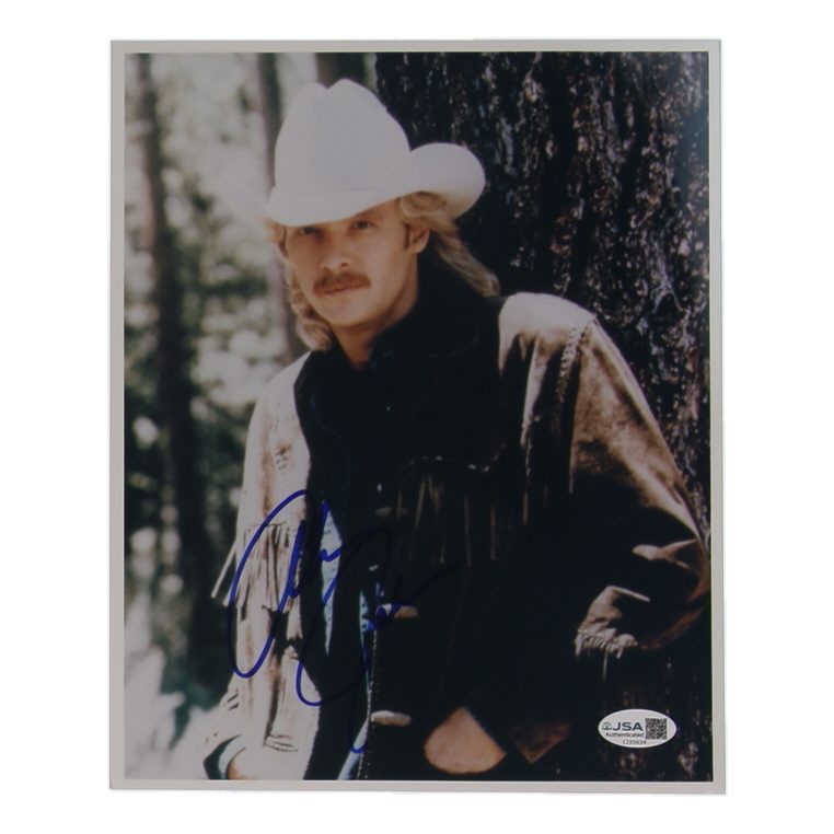 Alan Jackson Signed 8x10 Photo (JSA) at PristineAuction.com Alan Jackson Signed 8x10 Photo (JSA) at PristineAuction.com