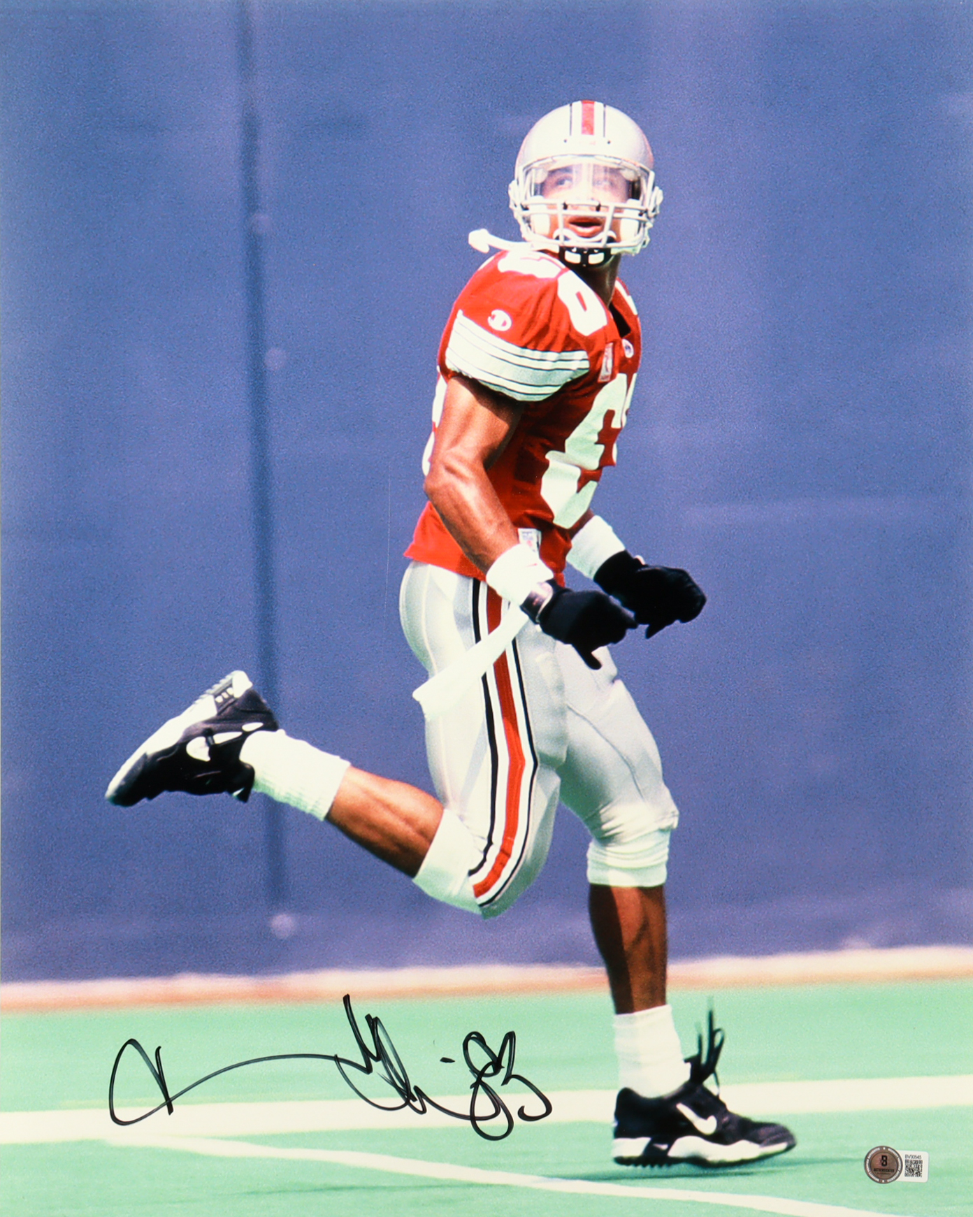 Terry Glenn Signed Ohio State Buckeyes 16x20 Photo (Beckett) at PristineAuction.com Terry Glenn Signed Ohio State Buckeyes 16x20 Photo (Beckett) at PristineAuction.com