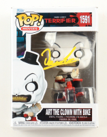 Damien Leone Signed "Terrifier" #1591 Art The Clown With Bike Funko Pop! Vinyl Figure (Beckett) at PristineAuction.com