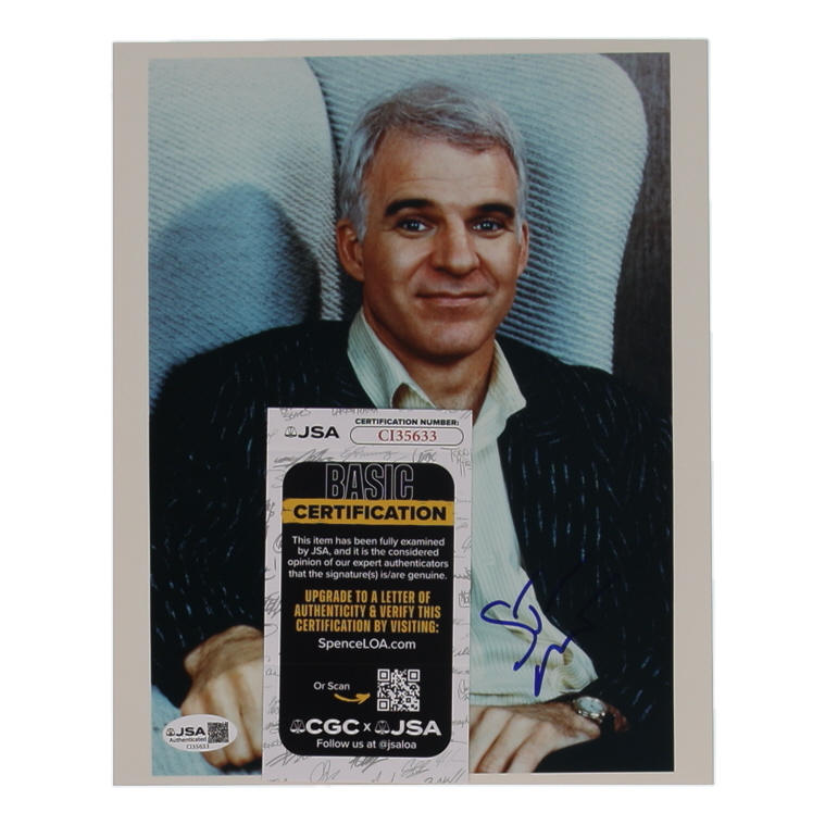 Steve Martin Signed 8x10 Photo (JSA) at PristineAuction.com Steve Martin Signed 8x10 Photo (JSA) at PristineAuction.com