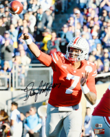 Dwayne Haskins Signed Ohio State Buckeyes 16x20 Photo (Beckett) at PristineAuction.com