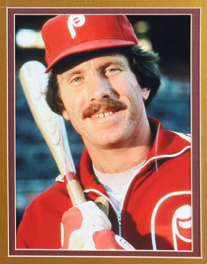 Mike Schmidt Signed Custom Framed Jersey Display with Phillies Logo Pin (Beckett) at PristineAuction.com Mike Schmidt Signed Custom Framed Jersey Display with Phillies Logo Pin (Beckett) at PristineAuction.com