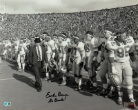 Earle Bruce Signed Ohio State Buckeyes 16x20 Photo Inscribed "Go Bucks!" (Beckett) at PristineAuction.com