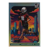 Marvin Harrison Jr. 2024 Donruss Downtown! Oversize #12 RC at PristineAuction.com