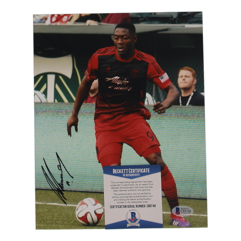 Fanendo Adi Signed Portland Timbers 8x10 Photo (Beckett) at PristineAuction.com Fanendo Adi Signed Portland Timbers 8x10 Photo (Beckett) at PristineAuction.com