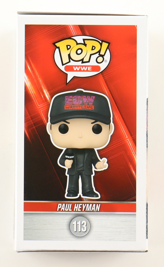 Paul Heyman Signed WWE #113 Funko Pop! Vinyl Figure (Beckett) at PristineAuction.com Paul Heyman Signed WWE #113 Funko Pop! Vinyl Figure (Beckett) at PristineAuction.com