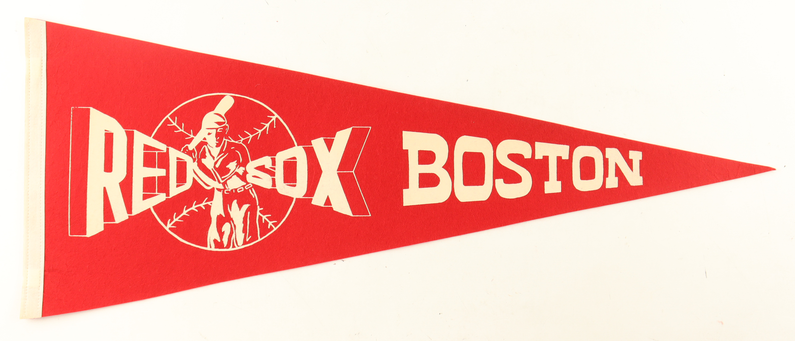 1960 Boston Red Sox Vintage Felt Pennant Flag at PristineAuction.com 1960 Boston Red Sox Vintage Felt Pennant Flag at PristineAuction.com