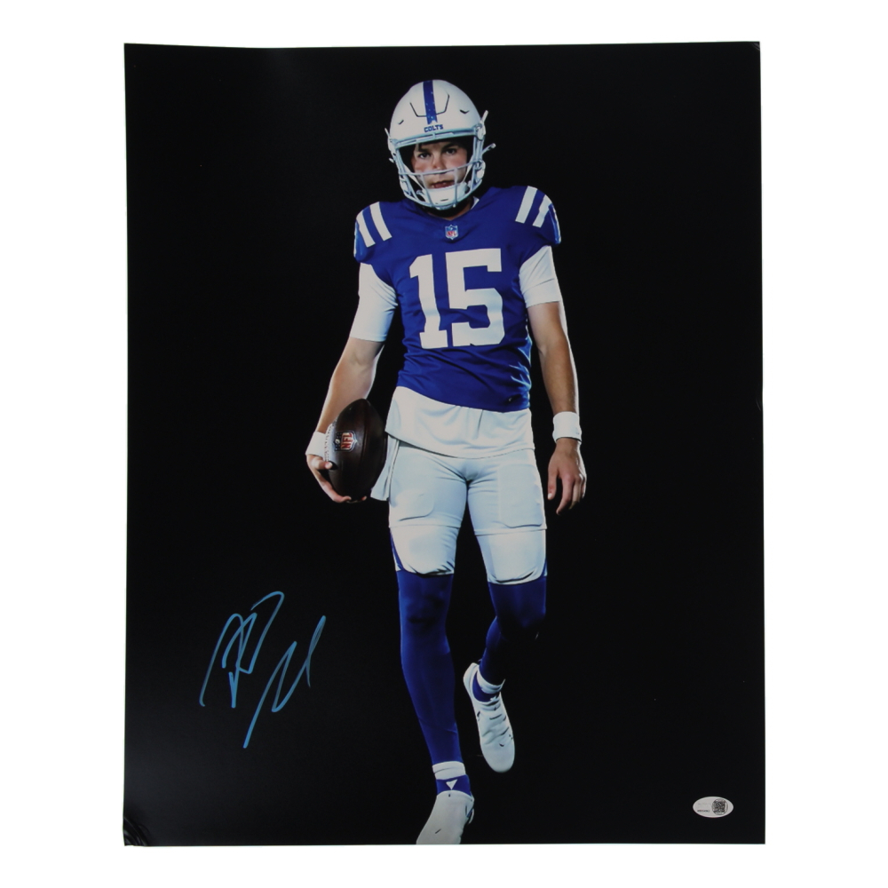 Riley Leonard Signed Colts 16x20 Photo (JSA) at PristineAuction.com