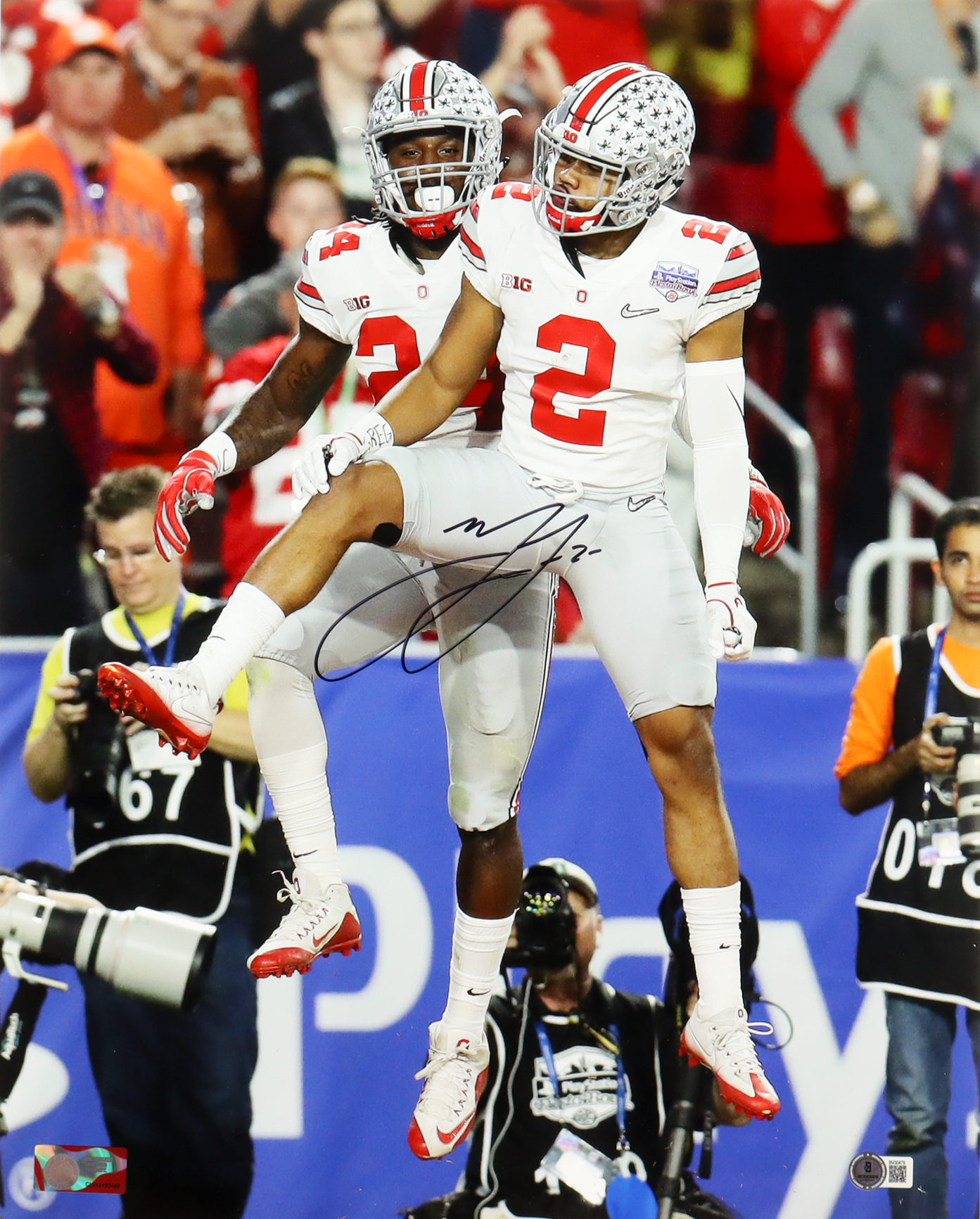 Marshon Lattimore Signed Ohio State Buckeyes 16x20 Photo (Beckett) at PristineAuction.com Marshon Lattimore Signed Ohio State Buckeyes 16x20 Photo (Beckett) at PristineAuction.com