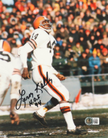 Leroy Kelly Signed Browns 8x10 Photo Inscribed "H.O.F. 94" (Beckett) at PristineAuction.com