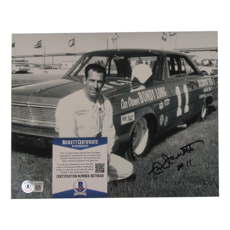 Ned Jarrett Signed NASCAR 8x10 Photo (Beckett) at PristineAuction.com Ned Jarrett Signed NASCAR 8x10 Photo (Beckett) at PristineAuction.com