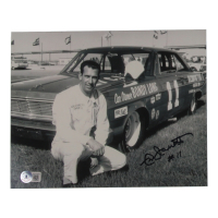 Ned Jarrett Signed NASCAR 8x10 Photo (Beckett) at PristineAuction.com