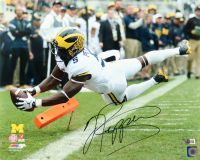 Jabrill Peppers Signed Michigan Wolverines 16x20 Photo (Beckett) at PristineAuction.com