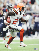Jabrill Peppers Signed Browns 11x14 Photo (Beckett) at PristineAuction.com
