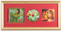 Taylor Swift Signed Custom Framed "The Life of a Showgirl" CD Album Insert Display With Disc Case (PSA) at PristineAuction.com