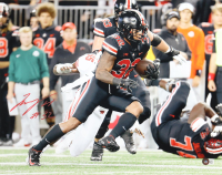 TreVeyon Henderson Signed Ohio State Buckeyes 16x20 Photo (Beckett) at PristineAuction.com