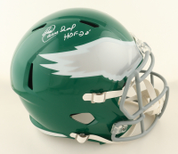 Harold Carmichael Signed Eagles Full-Size Throwback Speed Helmet Inscribed "HOF 20'" (JSA) at PristineAuction.com