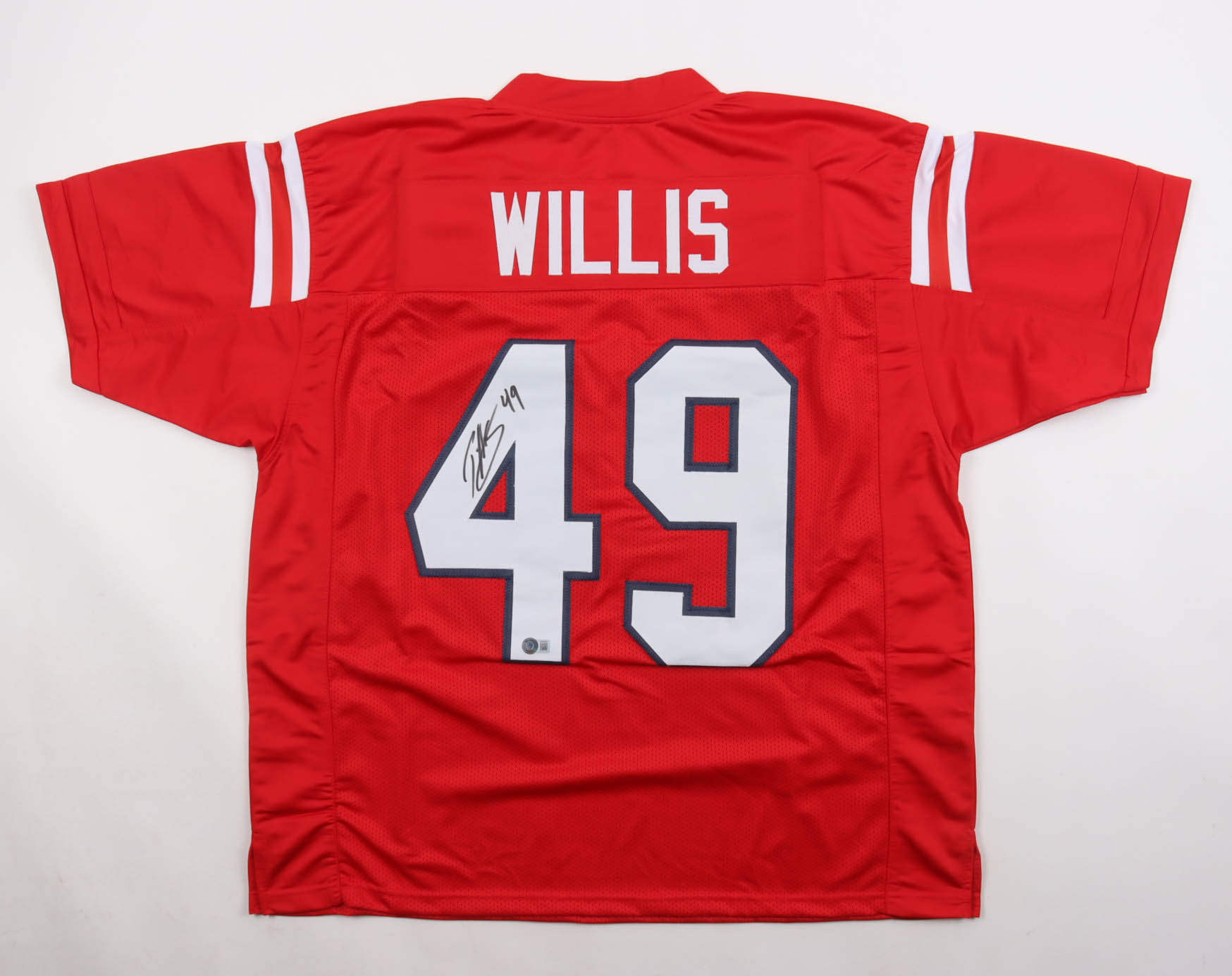 Patrick Willis Signed Jersey (Beckett) at PristineAuction.com Patrick Willis Signed Jersey (Beckett) at PristineAuction.com