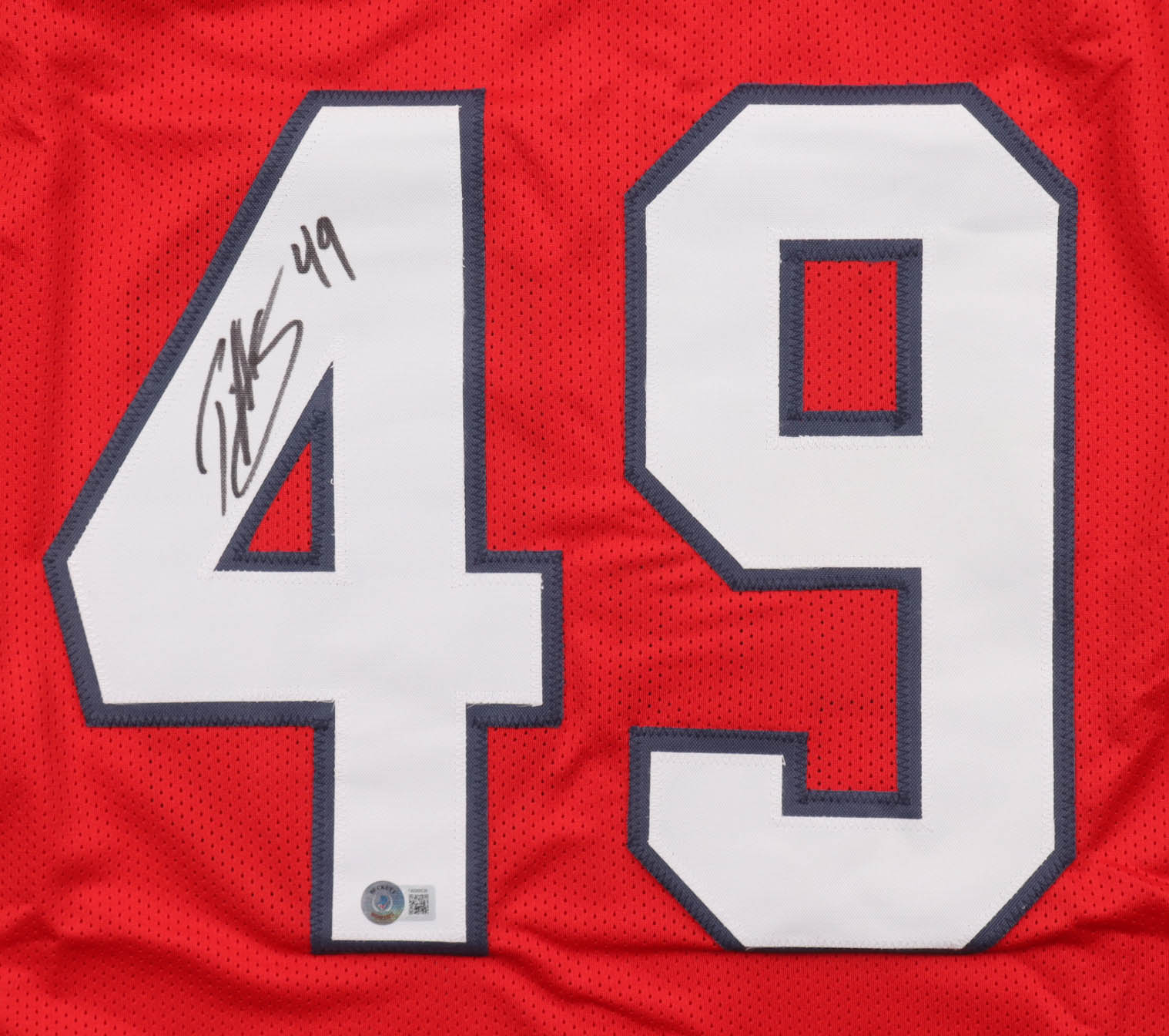 Patrick Willis Signed Jersey (Beckett) at PristineAuction.com Patrick Willis Signed Jersey (Beckett) at PristineAuction.com