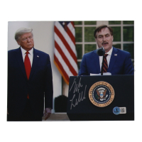 Mike Lindell Signed 8x10 Photo (Beckett) at PristineAuction.com