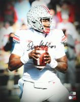 Dwayne Haskins Signed Ohio State Buckeyes 16x20 Photo (Beckett) at PristineAuction.com