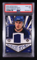 Alexander Mogilny 2003-04 Upper Deck Highlight Heroes Jerseys #HHAM (PSA 7) at PristineAuction.com