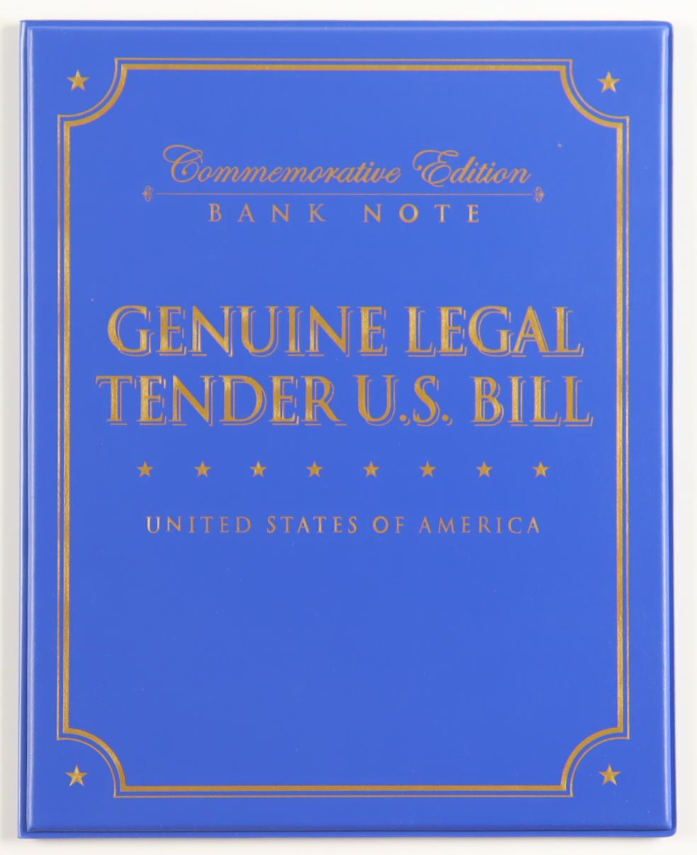 Marilyn Monroe Genuine Legal Tender Colorized U.S. $2.00 Two Dollar Bill Commemorative Edition Bank Note with Display Folder at PristineAuction.com Marilyn Monroe Genuine Legal Tender Colorized U.S. $2.00 Two Dollar Bill Commemorative Edition Bank Note with Display Folder at PristineAuction.com