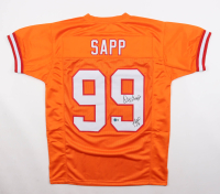 Warren Sapp Signed Jersey Inscribed "HOF 13" (Beckett) at PristineAuction.com