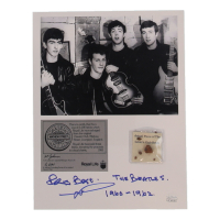 Pete Best Signed 8x11 Collage with Original Cavern Club Brick Piece Inscribed "The Beatles 1960-1962" (JSA) at PristineAuction.com